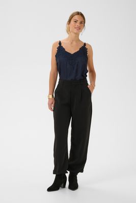 Cream Pants balloonfit / 10615545 Pitch Black