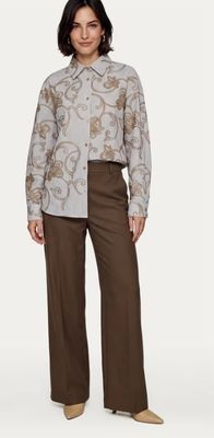 C&amp;S Pants Padme / 26WZC08 Dark Walnut