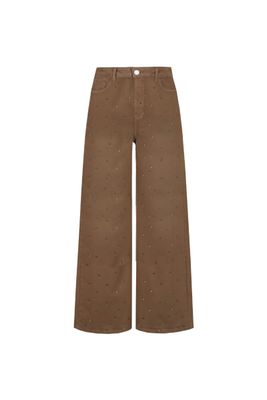 C&amp;S Pants Montpelier Wide Leg / 26WNC02 Dark Walnut
