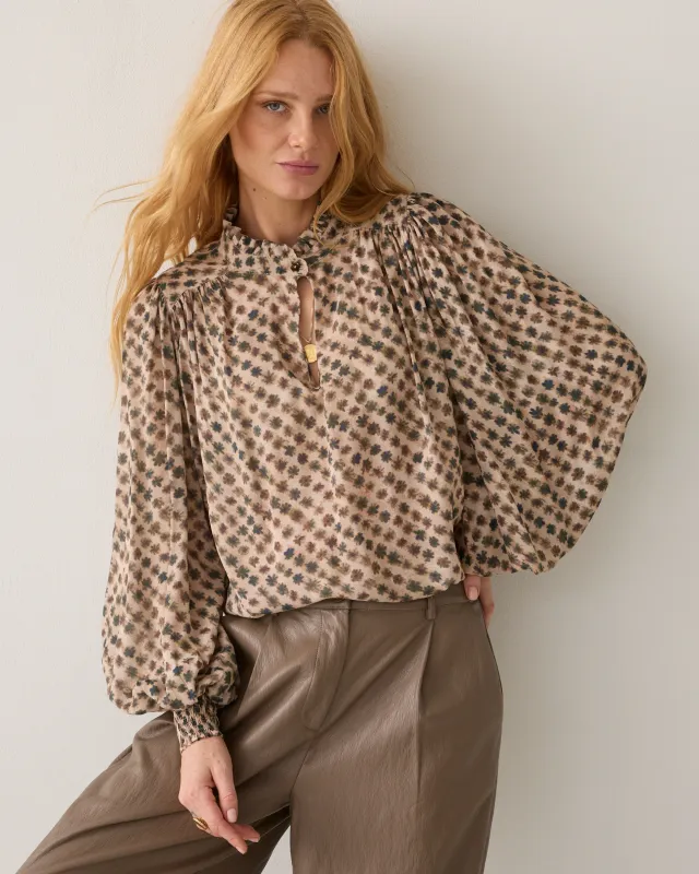 Summum Woman Blousetop Blurred / 2s3569-12508 120 Multicolour