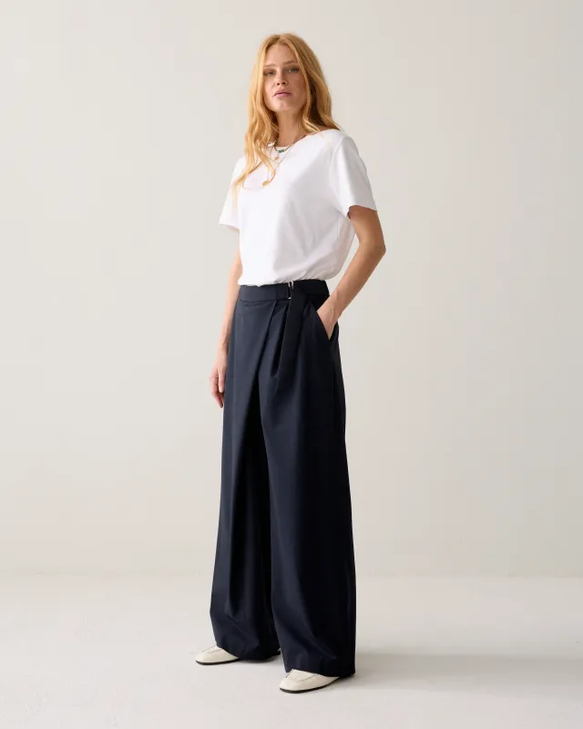 Summum Woman Pants Pinstripe / 4s3029-12504 495