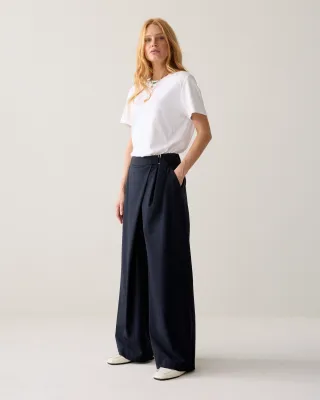 Summum Woman Pants Pinstripe / 4s3029-12504 495