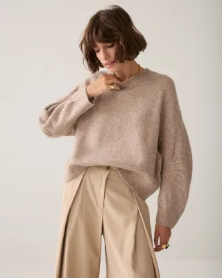 Summum Woman Sweater Boxy / 7s8018-7975 708 Light Taupe