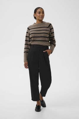 Kaffe Pants Cropped / 10504769 Black Deep