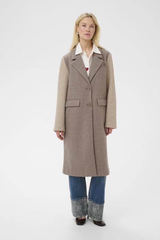 Culture DK Coat Palona / 50113238 Dune Mix
