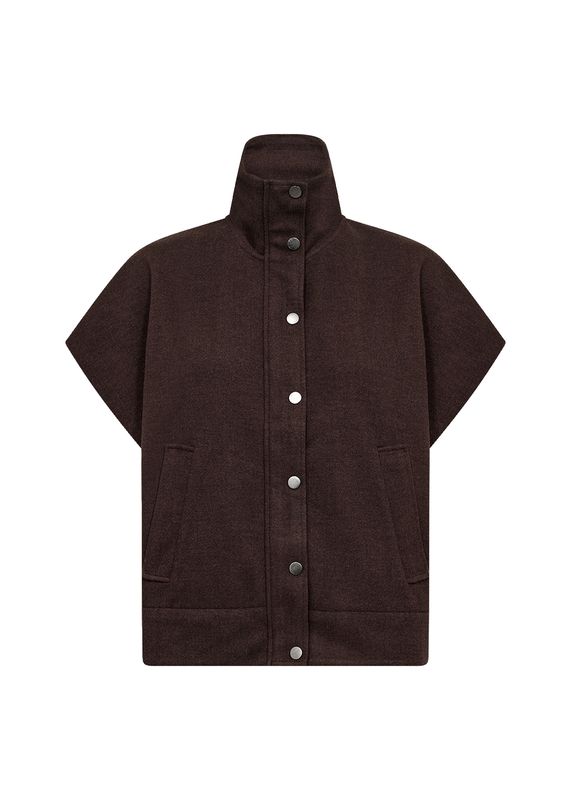Soya Concept Jacket Capsleeve / 27820 98980 CHOCOLATE PLUM MELANGE