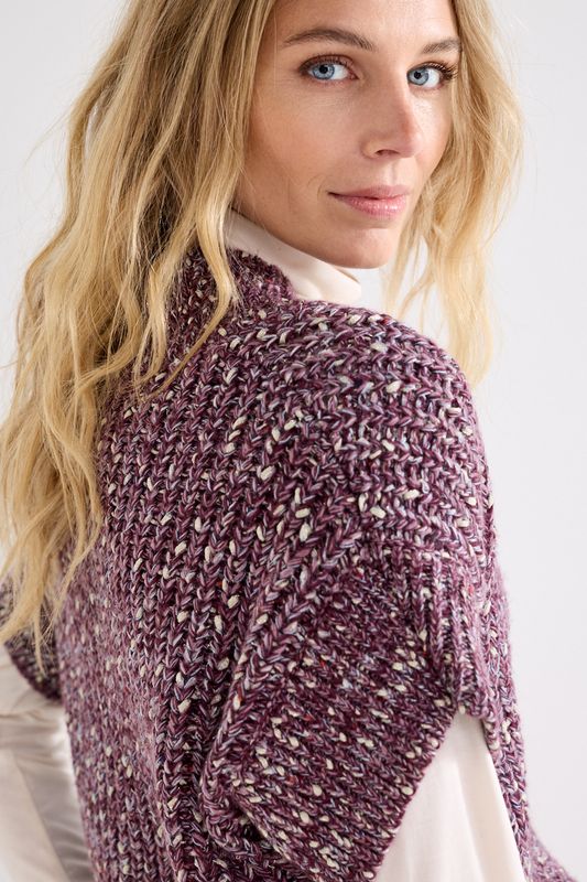Tramontana Jumper Capsleeve/ Y03-22-601 Deep Plum