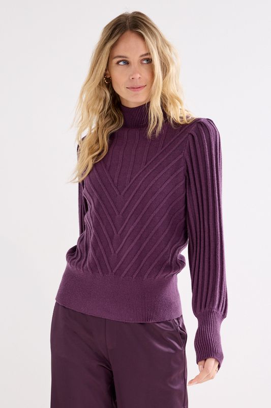 Tramontana Jumper/ Y01-22-601 Aubergine Noir