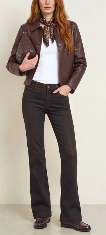 MAC Jeans Dream Wide / 0358543990 D088 fancy brown tinted