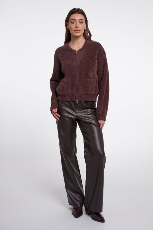 Rino&amp;Pelle Cardigan/ Bento.5002612 Coffee roast