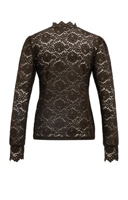 YAYA Top Lace/ 01-709432-610 DELICIOSO BROWN