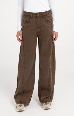 YAYA Jeans Wide Leg L34/ 01-311178-610 COCOA BROWN