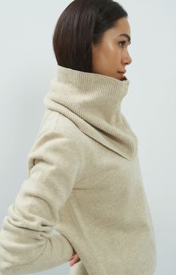 YAYA Sweater/ 01-000669-610 LIGHT BEIGE MELANGE