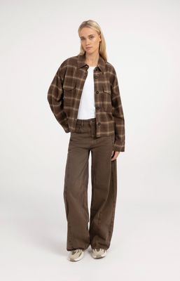 YAYA Jeans Wide Leg L32/ 01-311162-610 COCOA BROWN