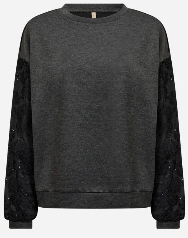 Soya Concept Sweater Pailetten /500341 99870 DARK EARTH MELANGE