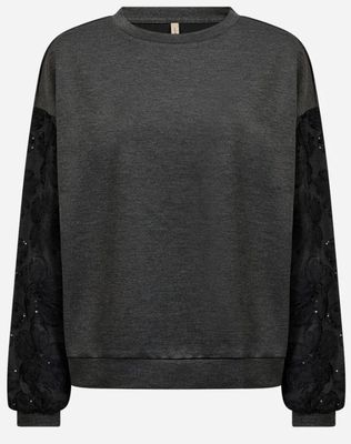 Soya Concept Sweater Pailetten /500341 99870 DARK EARTH MELANGE