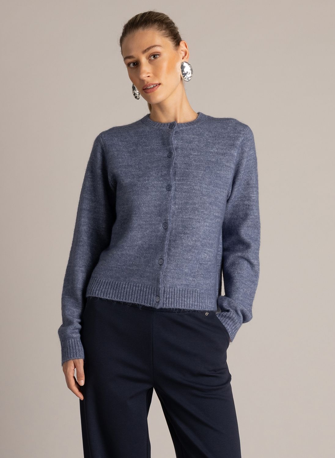 Yest Cardigan Naomi/ 0006726 Faded Blue