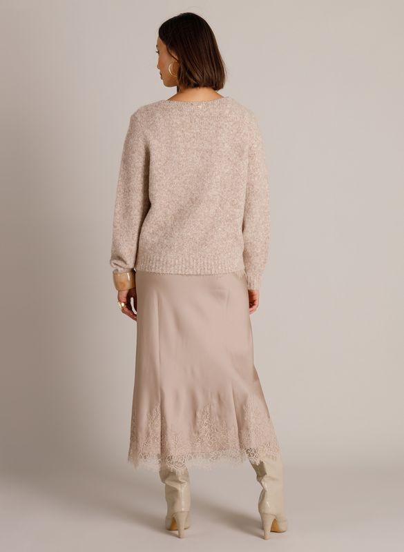 Yest Pullover/ 0006665 Light Taupe/Melange