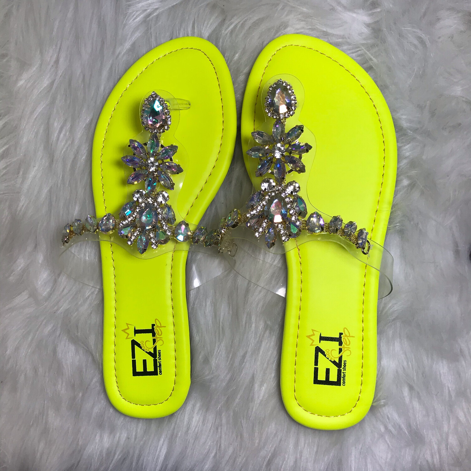 Ladies Crystal Sandals 