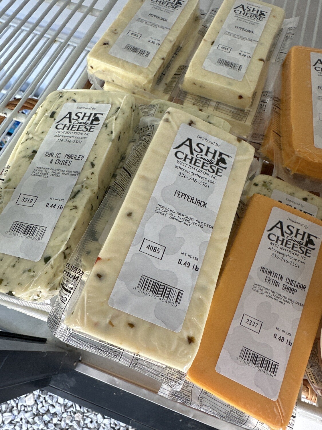 Ashe County Cheese (.5# block)