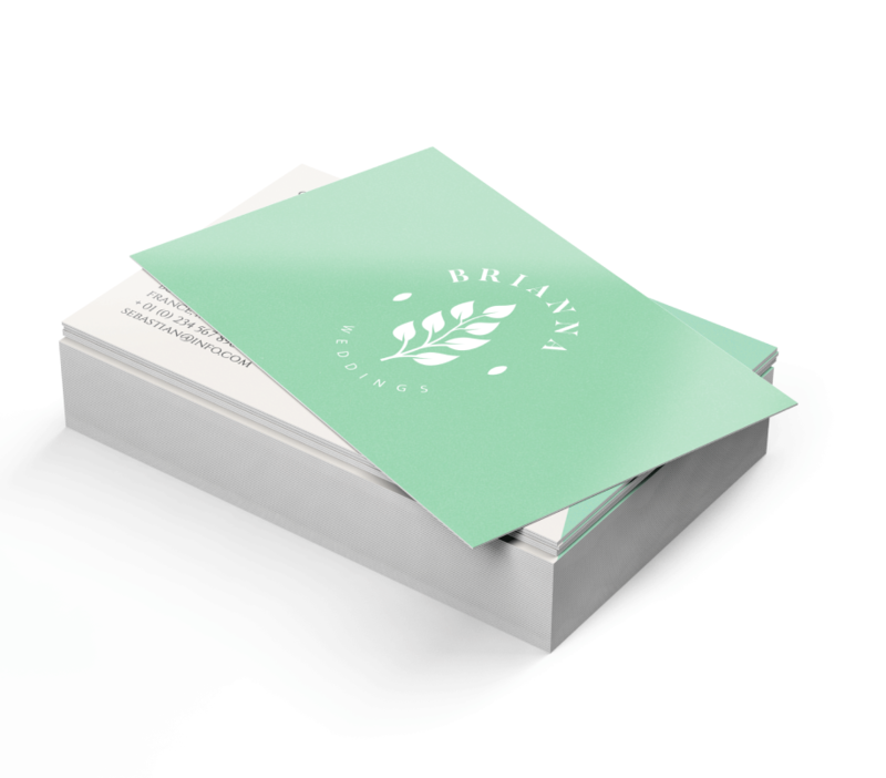 18pt Suede Soft Lamination Business Cards