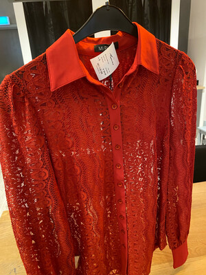 Mi Piace Blouse Kant new red