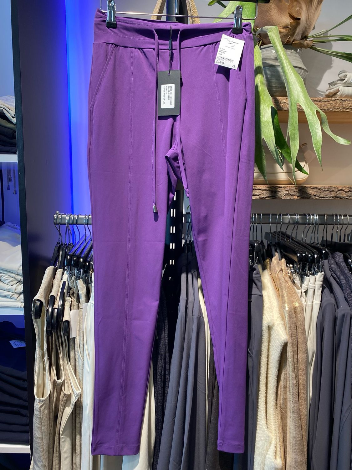 Mi Piace Smalle broek Purple MP 202016