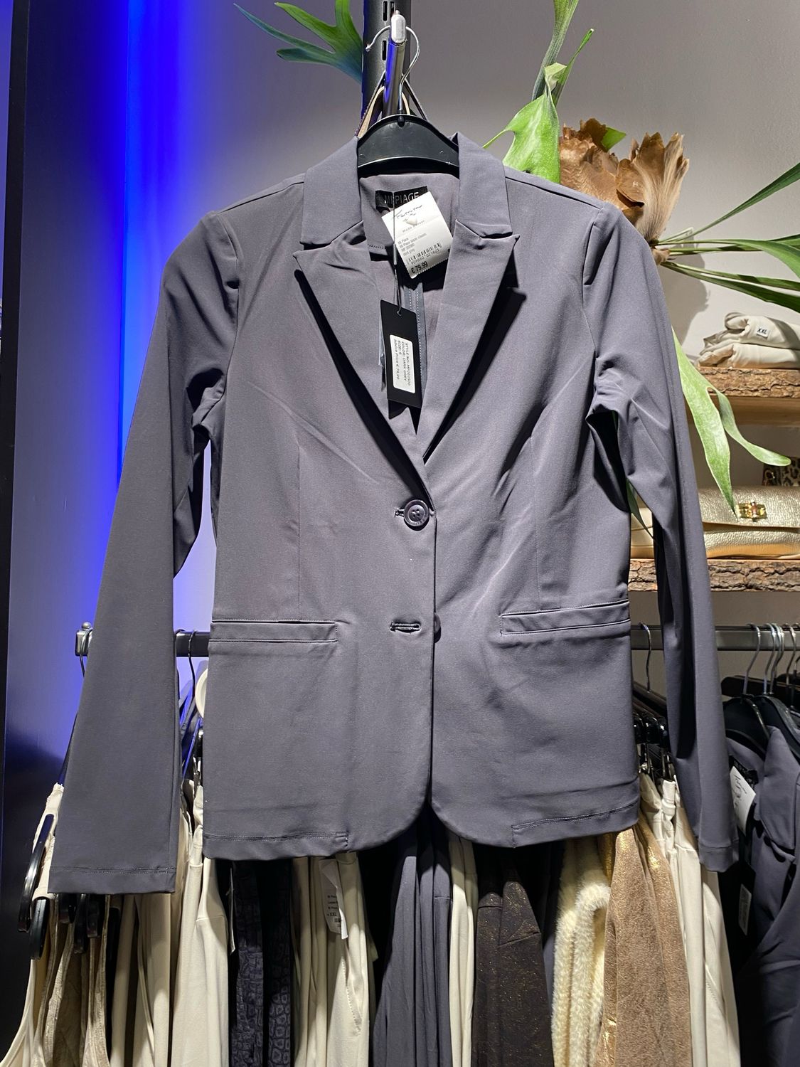 Mi Piace Mi Piace blazer classic dark grey MP 202500