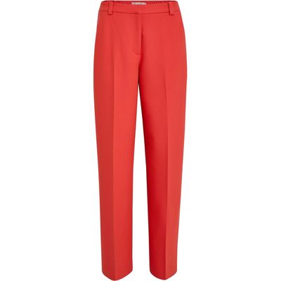 Peppercorn PCDelia Mid Waisted Straight Pant 4071 GRENADINE PC8122