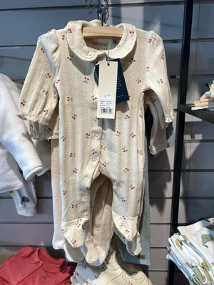 Blue Seven NB Md Strampler, Kragen OFFWHITE ORIG 432108 *