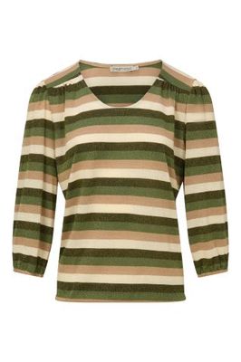 Dreamstar top STREEP LUREX Khaki Mix Z25 114 Diadora