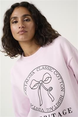 Kaffe KAellen Sweatshirt Lilac Snow 10509447