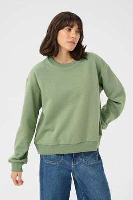 Kaffe KAhazel Sweatshirt Oil Green 10552396