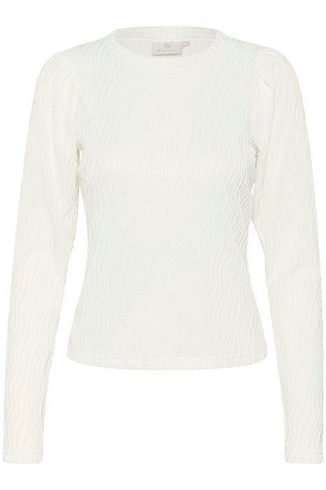 Kaffe KAgerit Jersey Blouse Chalk 10509587