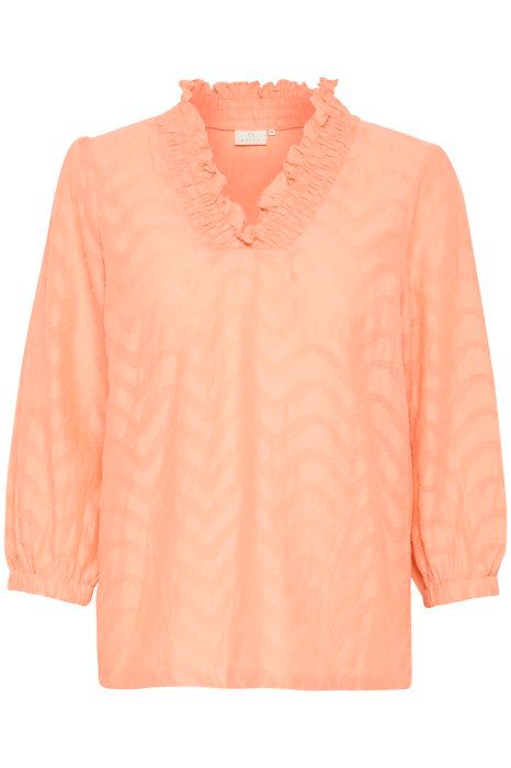 Kaffe KAvictoria Blouse Peach Nectar 10509753