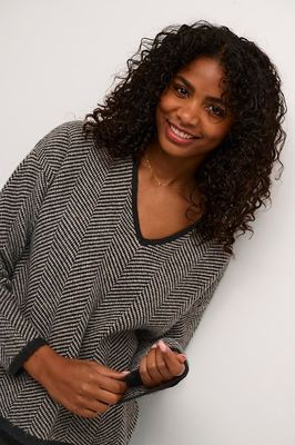 Kaffe KAverana V-pull Black Deep 10509128
