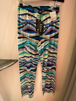 Leona Broek lang print Marine Leona 251.37.21