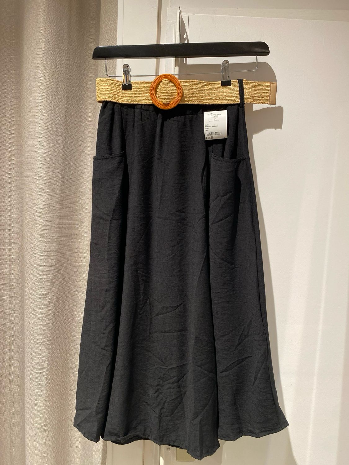 Hegler Medenbach Rok Viscose Zwart 028991