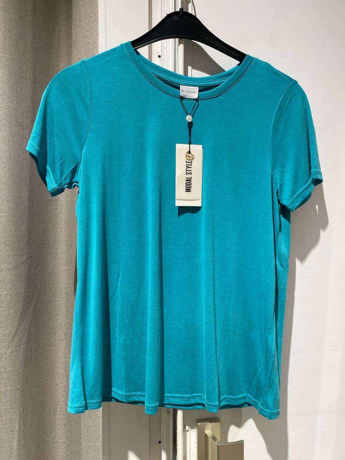 IN FRONT Nina t-shirt Aqua green 14312
