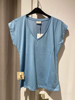 Kaffe KAlise T-Shirt Soft Chambray 10504040