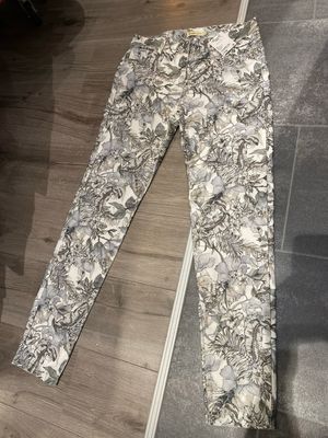 Gafair Broek bloem 32l Groen/ecru Gafair Nancy