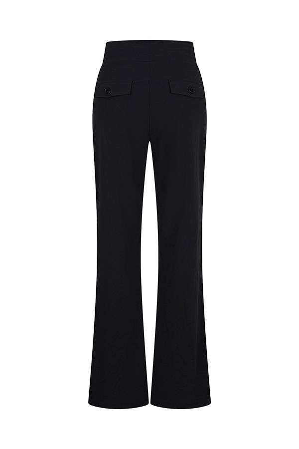 Mi Piace Broek Recht Uni W zwart MP202136