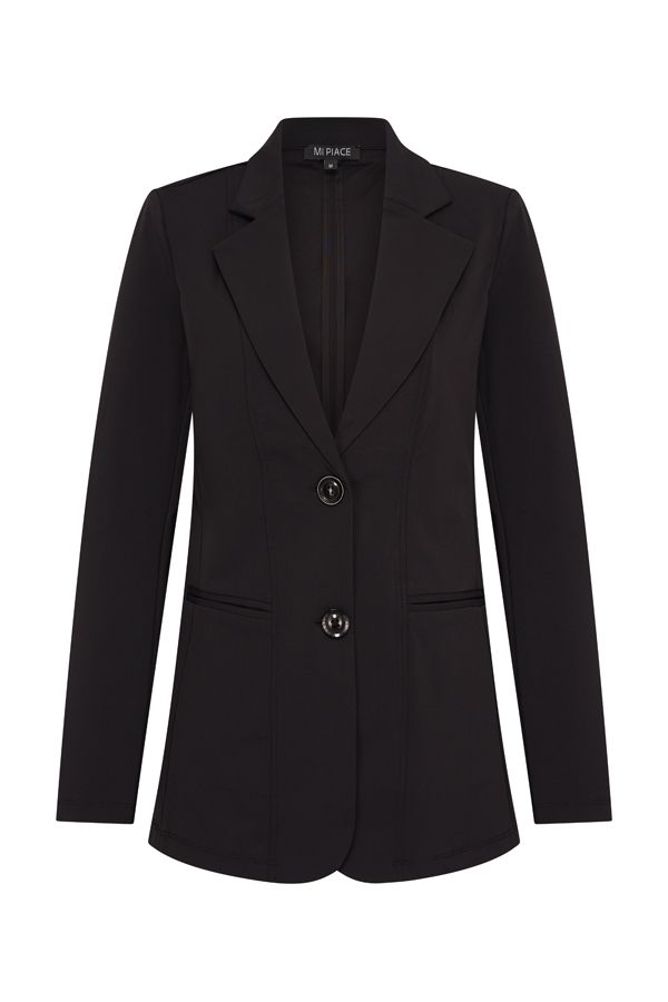 Mi Piace Mi Piace Blazer HL Zwart MP202102