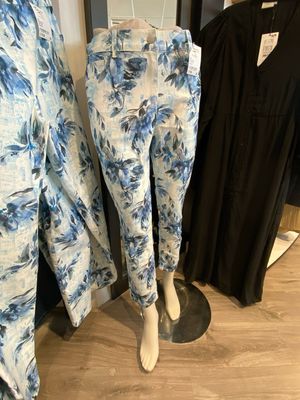 Gafair Broek bloem 26 l Blauw/ecru Gafair Florance