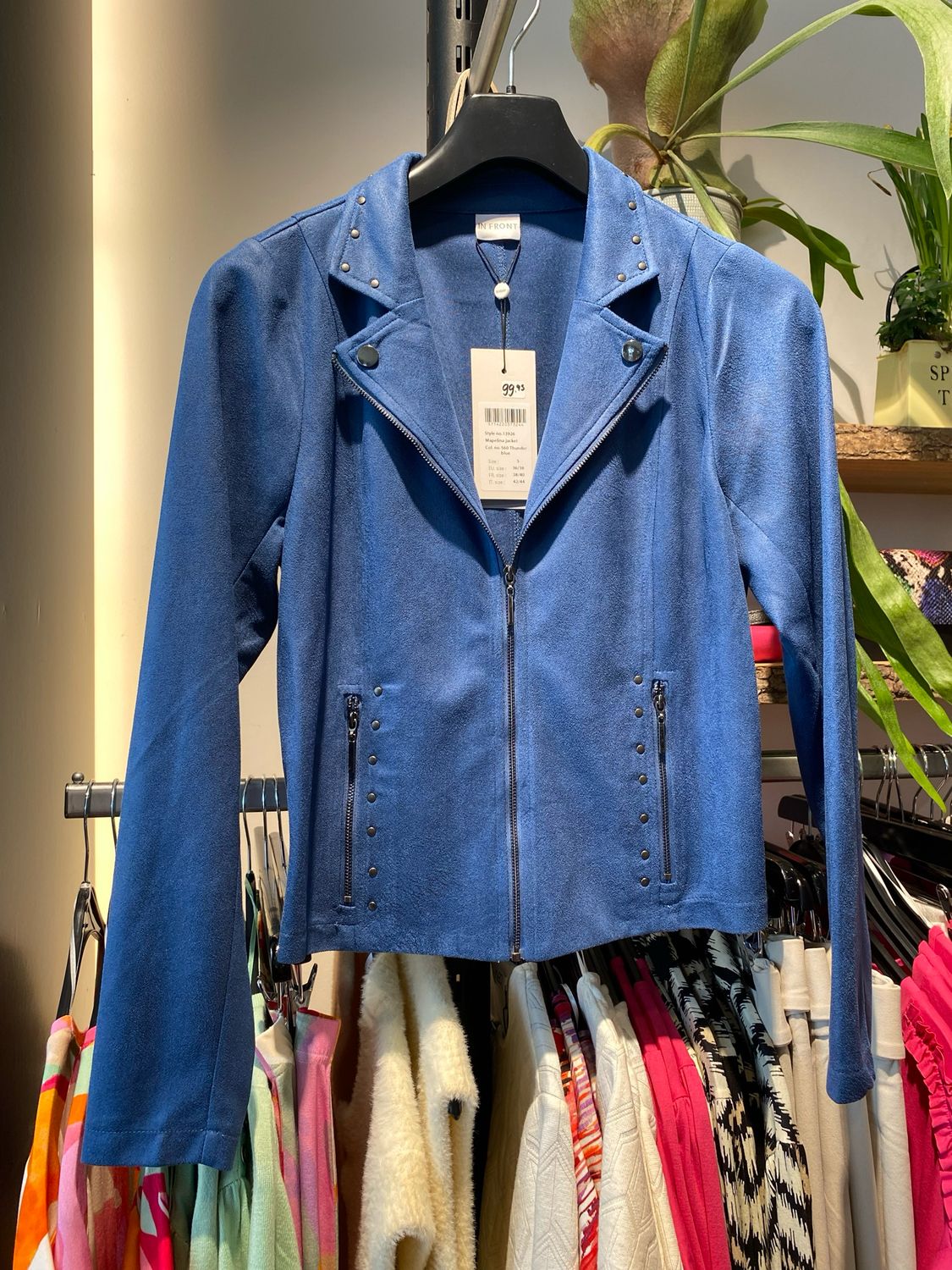 IN FRONT Mapelina jacket Thunder blue 13926