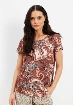 IN FRONT 15715 Rose Lola t-shirt