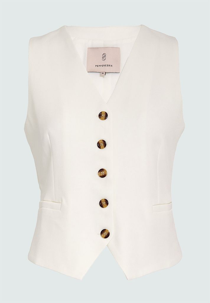 Peppercorn PCHelena Vest 0011 Gardenia PC8345