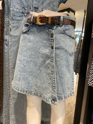Gafair skort jeans Light Snow Wash Gafair Linda