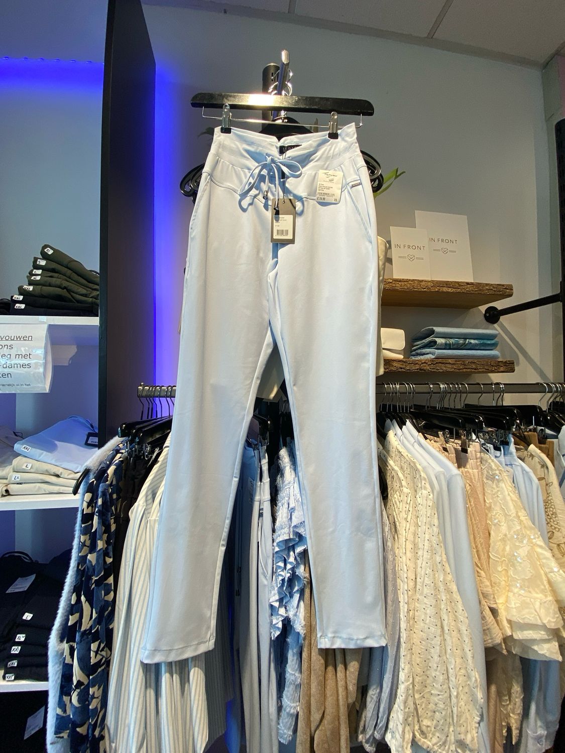 Mi Piace Broek Light Blue MP202587