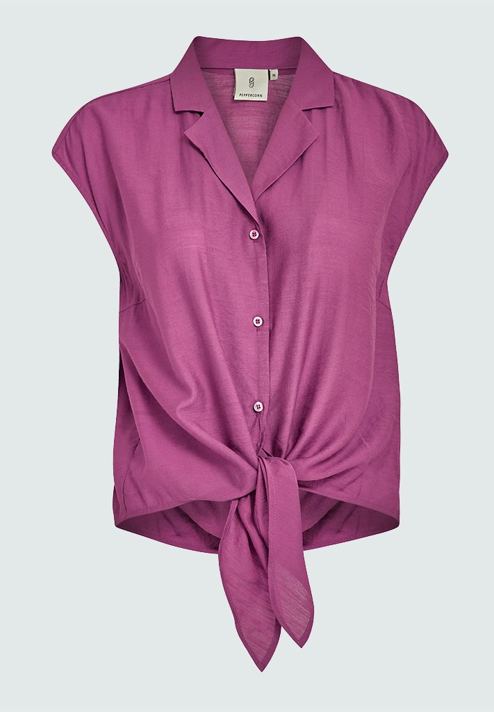 Peppercorn PCNaline Sleeveless Shirt 7002 Rosebud Pink PC7016